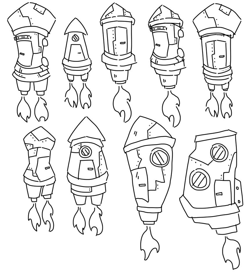 Spaceship Thumbnails